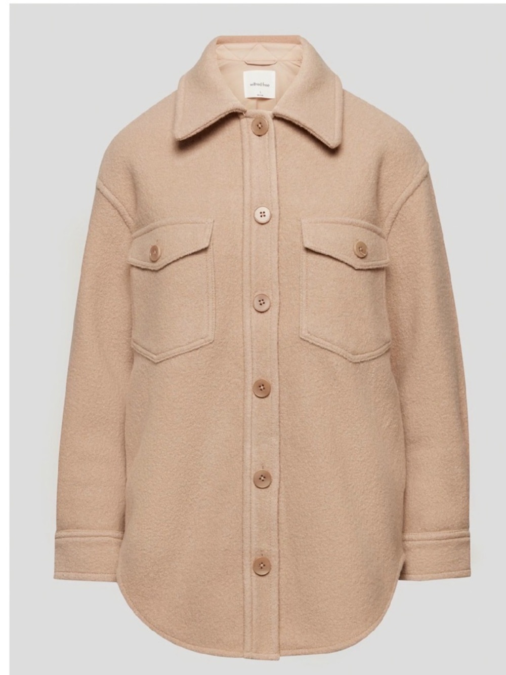 Aritzia Wilfred Free The‎ Ganna Shirt Jacket. XXS